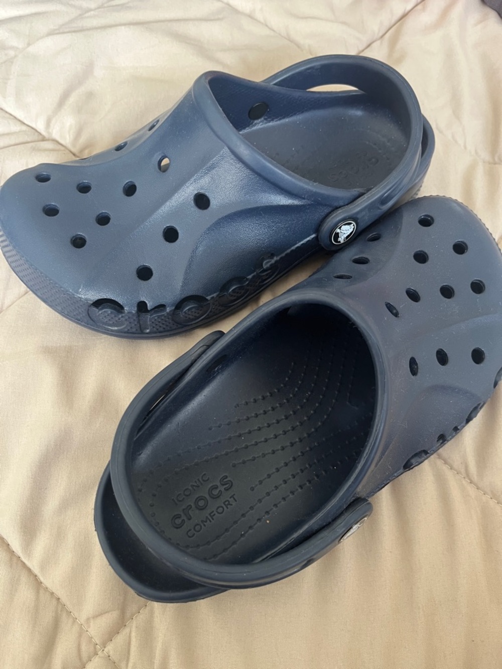 CROCS Kids Navy Blue Classic Clog